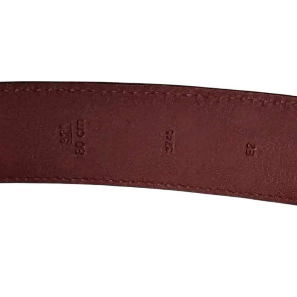 Coach Genuine Leather Belt Black